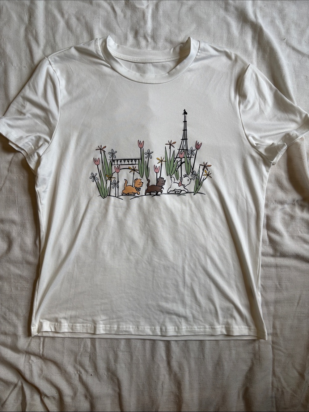 White Graphic Tee
